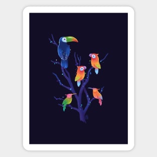 Birds Of Paradise Magnet